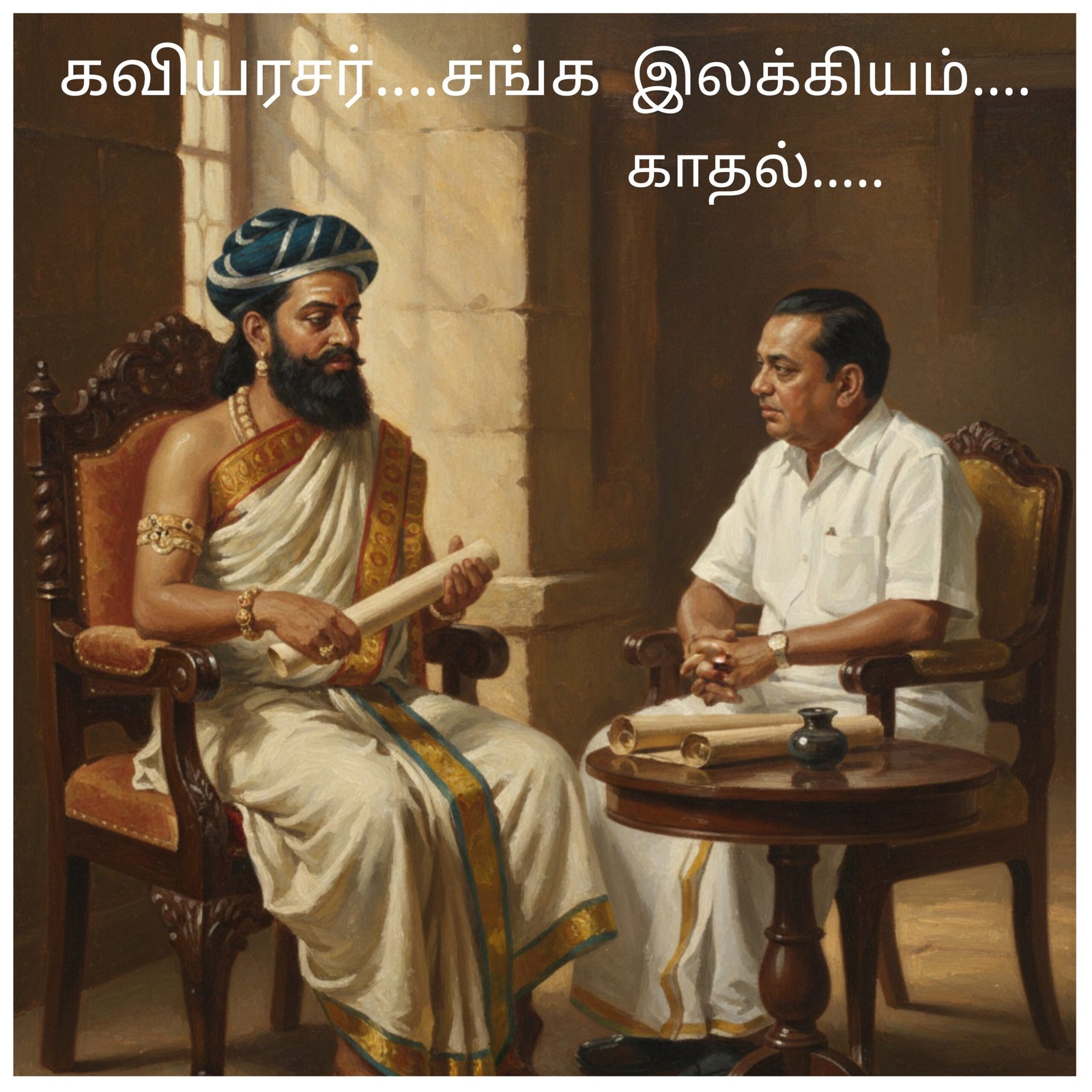 கவியரசர்…. சங்க இலக்கியம்….. காதல்…