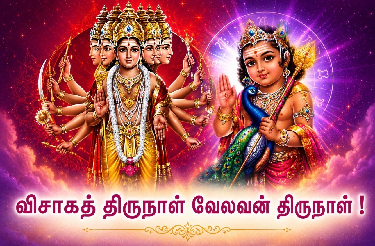 விசாகத் திருநாள் வேலவன் திருநாள்!