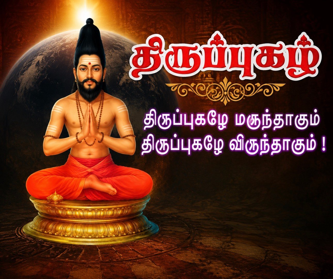 திருப்புகழே மருந்தாகும் திருப்புகழே விருந்தாகும்!